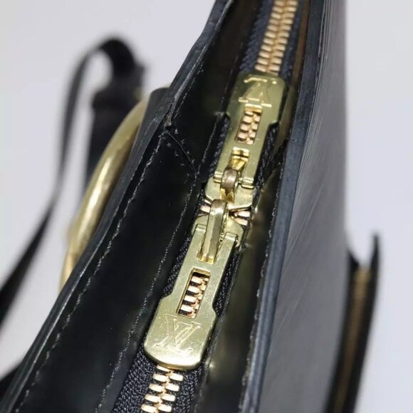 LOUIS VUITTON Epi Coblanc Shoulder Bag Black LV Auth - Picture 10 of 16